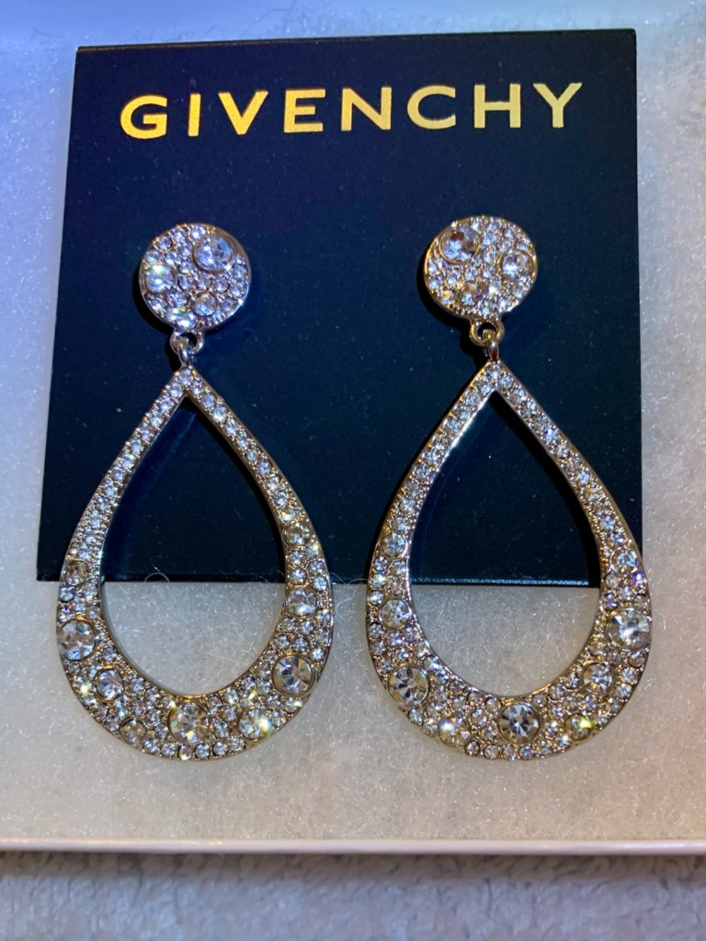 GIVENCHY PIERCED EARRINGS